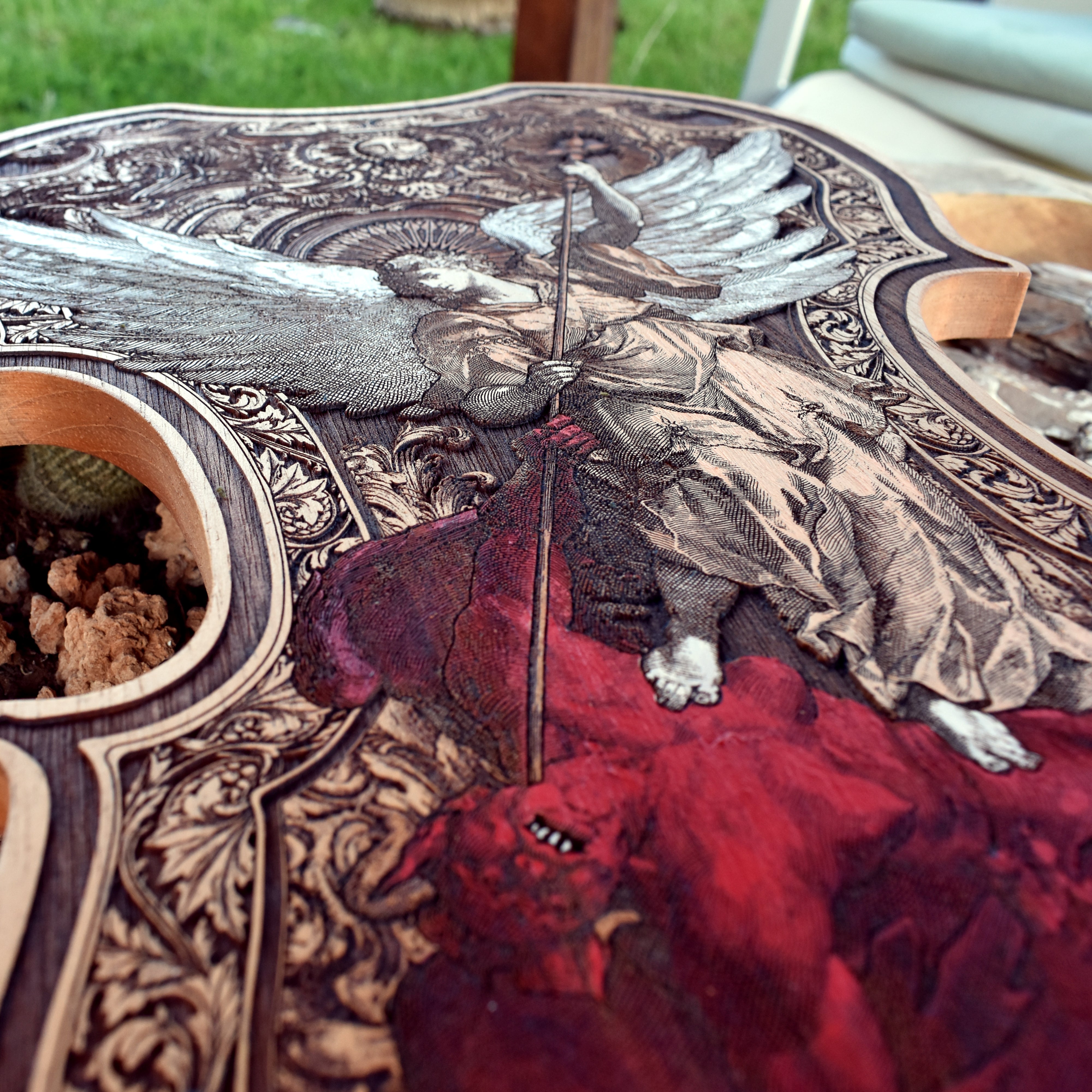 Saint Michael The Archangel Violin - Limited Edition