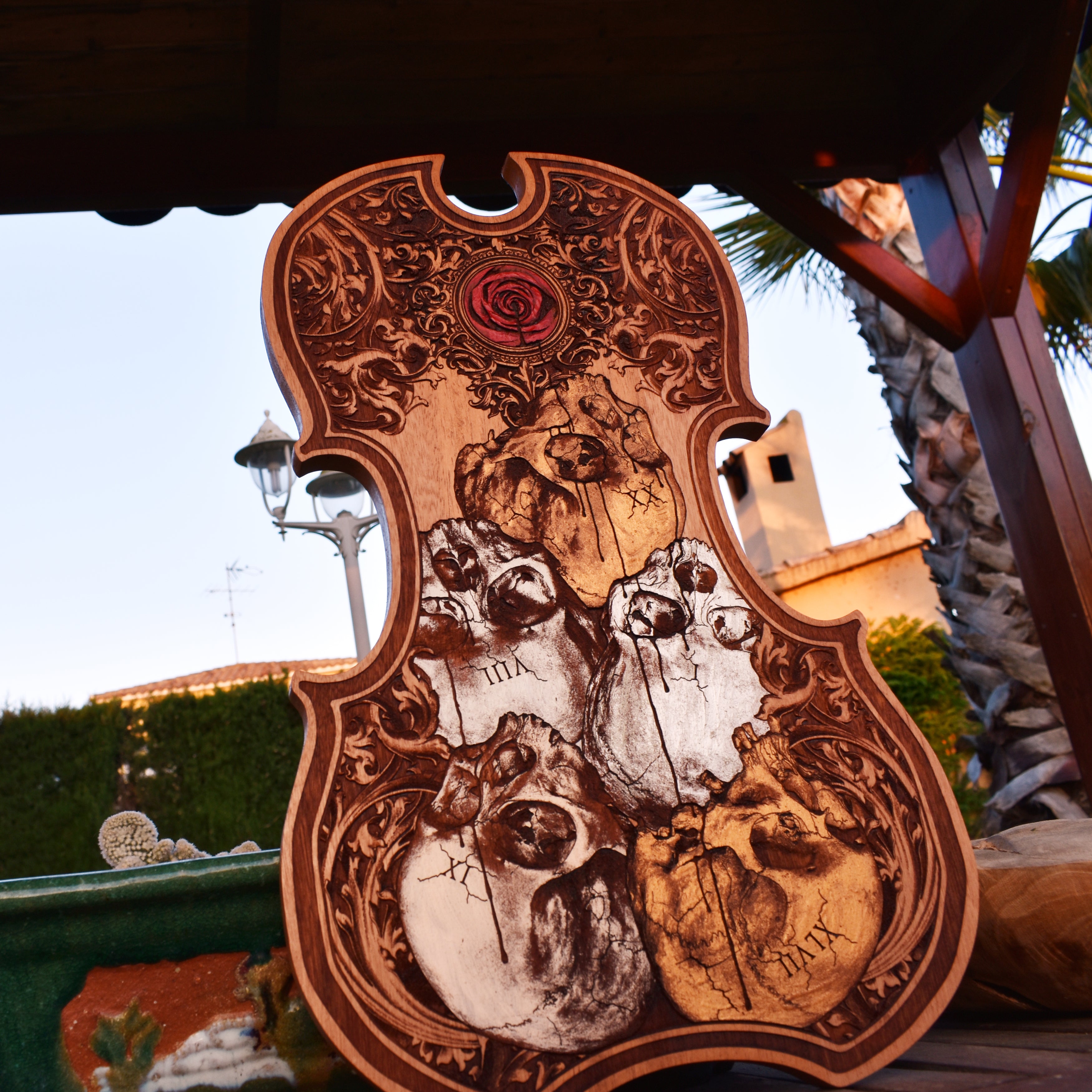 The Pile of Skulls - Violin - Limited Edition