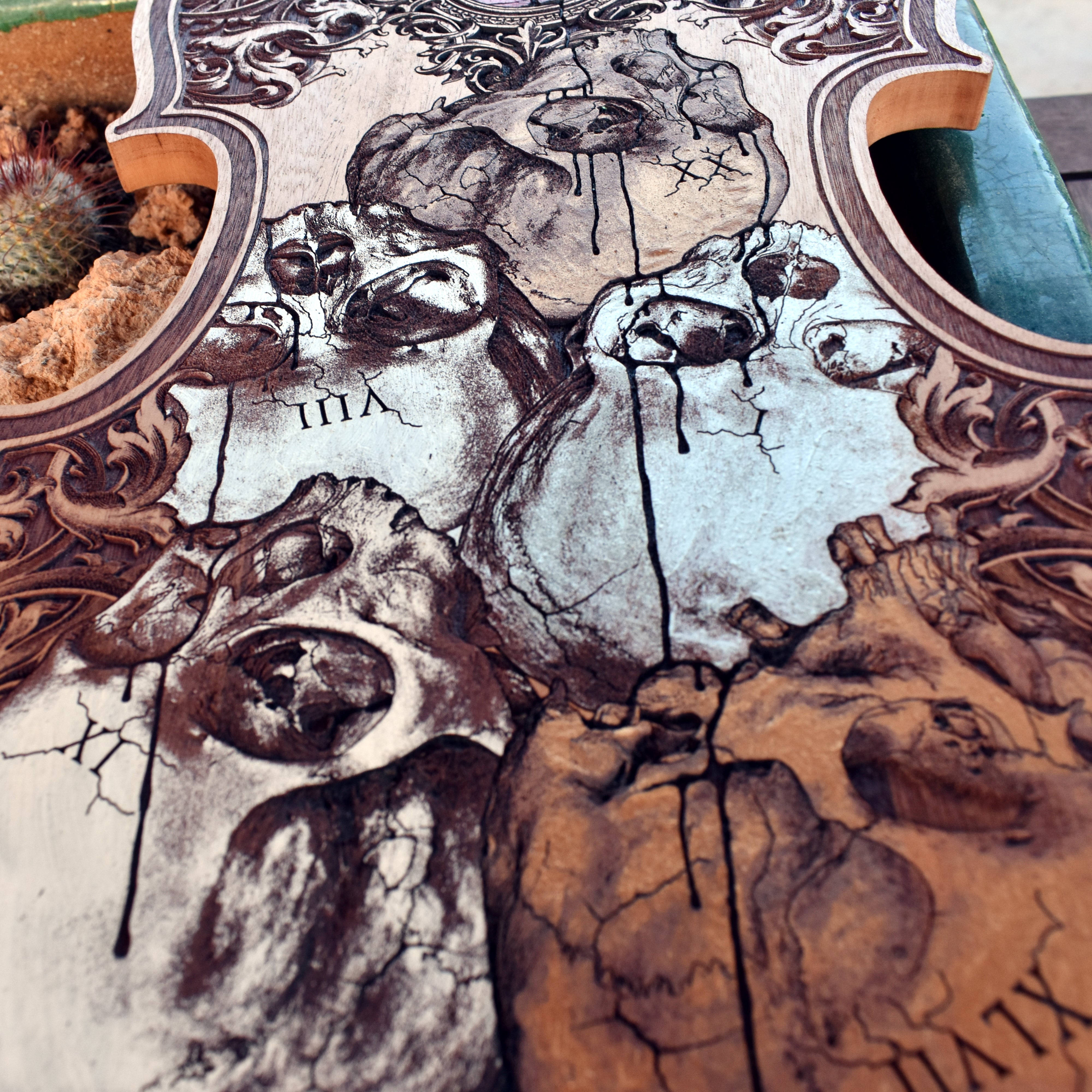 The Pile of Skulls - Violin - Limited Edition