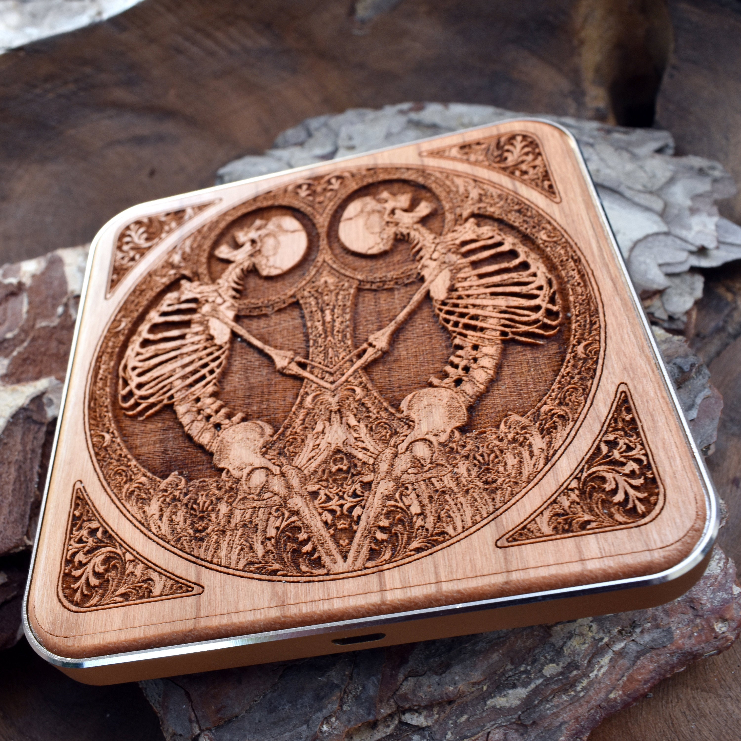 [wood phone case] - [Engravers Dungeon]