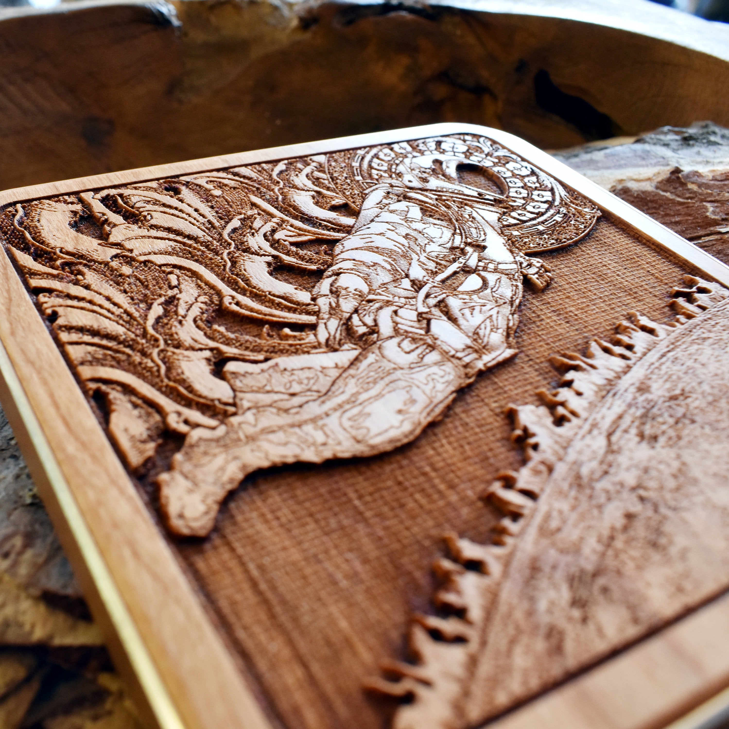 [wood phone case] - [Engravers Dungeon]