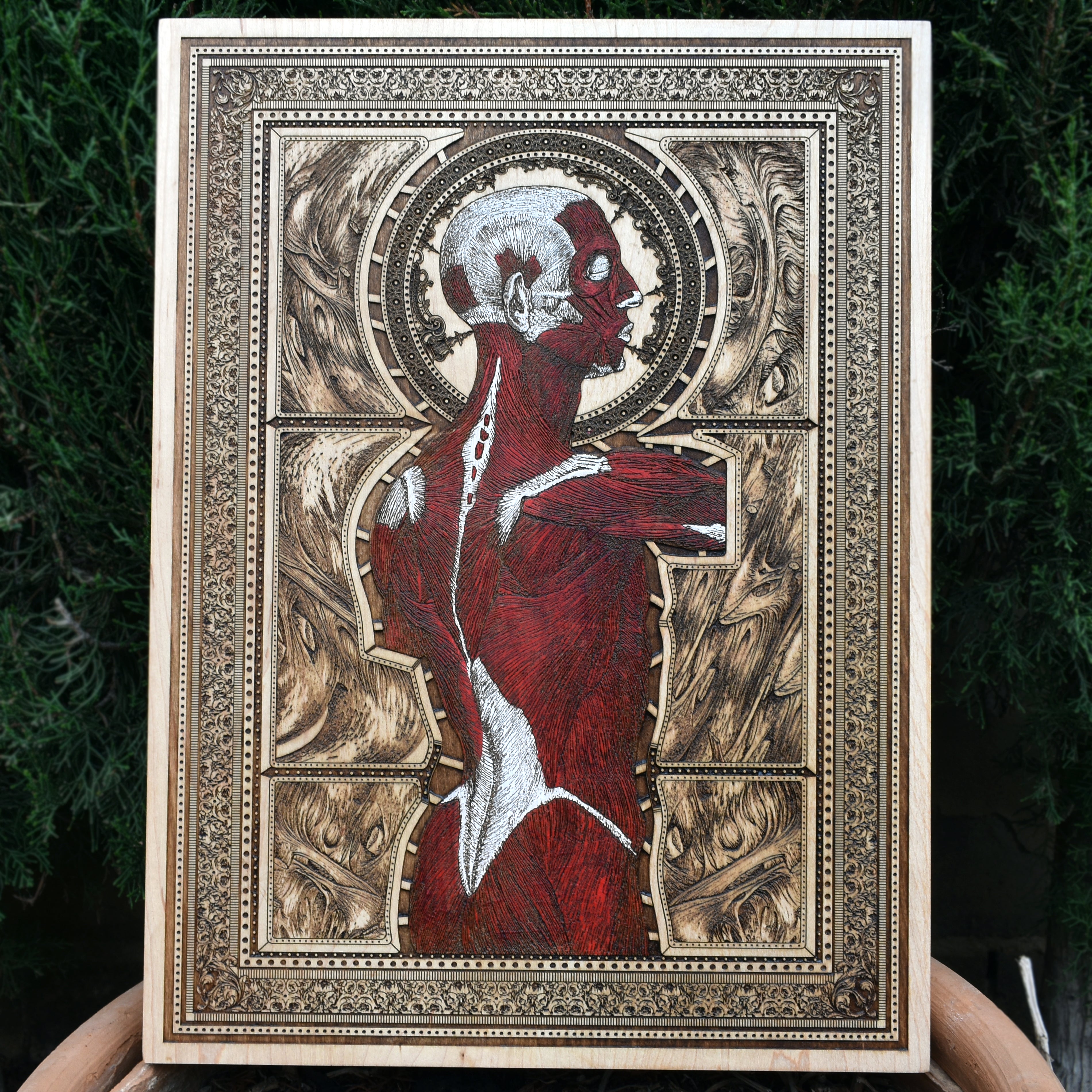 Trapped Anatomical Art - Large