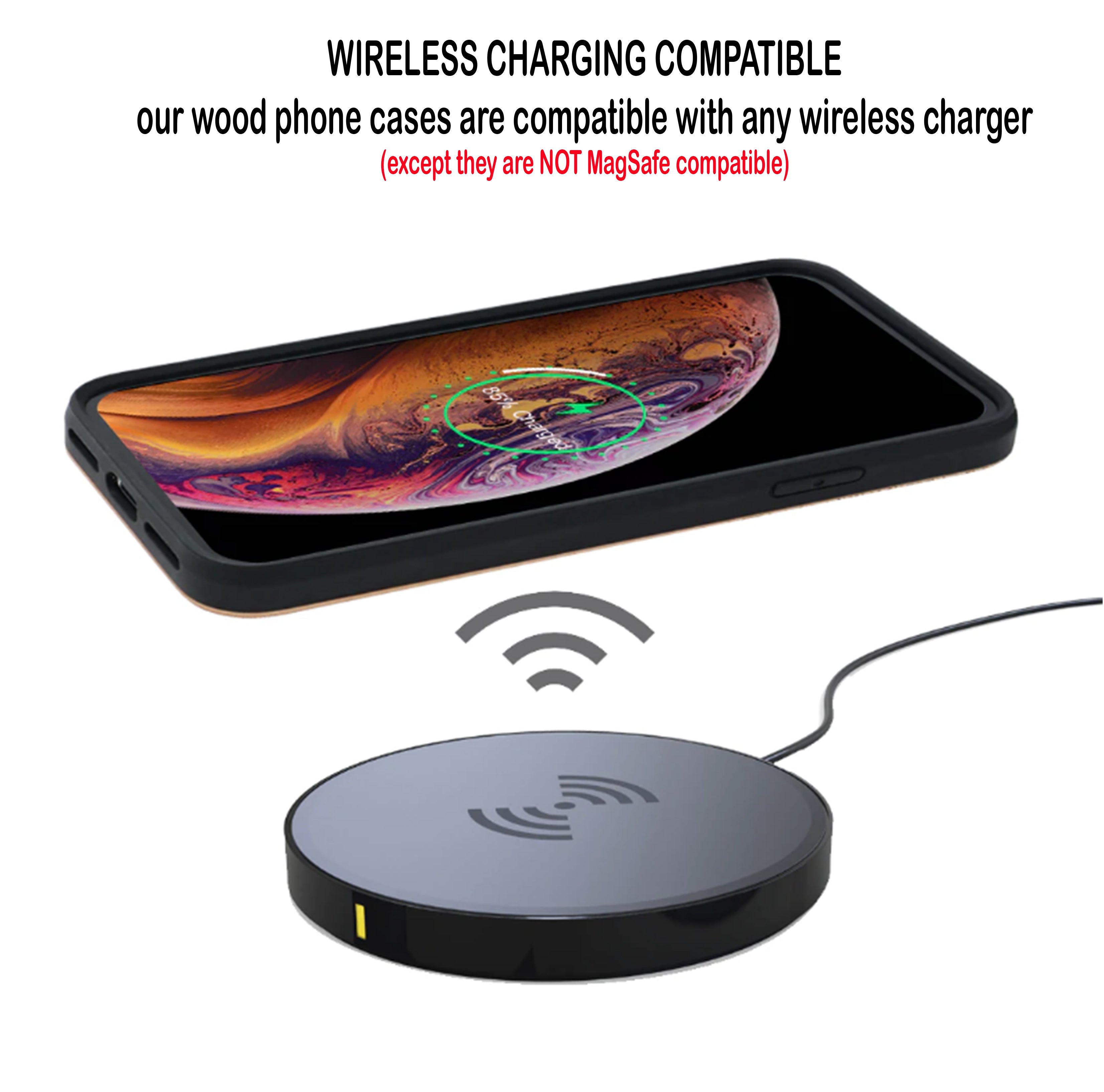 Funda para teléfono con el gran tiburón blanco