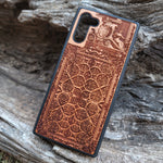 Load image into Gallery viewer, iPhone &amp; Samsung Galaxy Wood Phone Case - Gothic Pattern (3)
