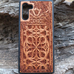 Load image into Gallery viewer, iPhone &amp; Samsung Galaxy Wood Phone Case - Gothic Pattern (4)
