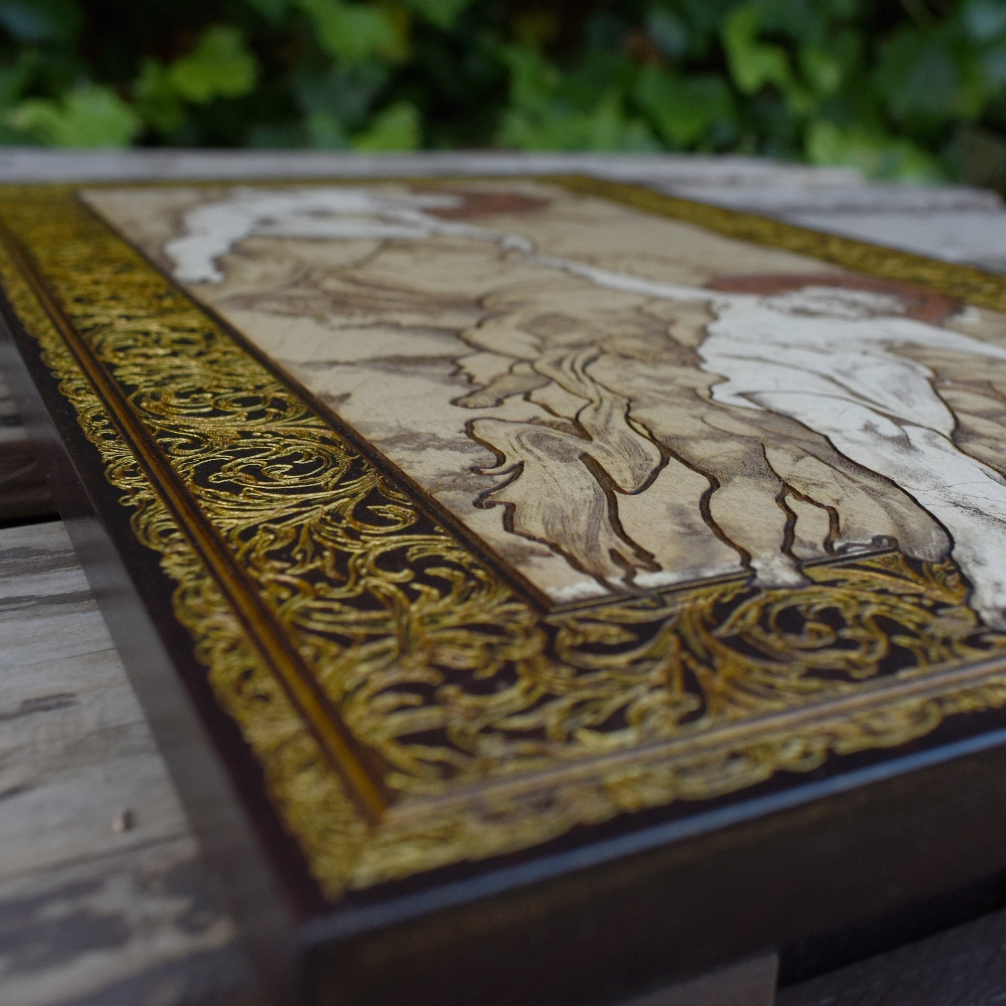 Personalized Michelangelo Creation of Adam wall art, Catholic religious gift for men or women, perfect for birthdays, anniversaries, or home blessings