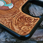 Load image into Gallery viewer, iPhone &amp; Samsung Galaxy Wood Phone Case - Star Wars Artwork &quot;Slave I&quot; Hand Painted
