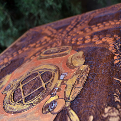 In The Depths - Cedar Wood - Large