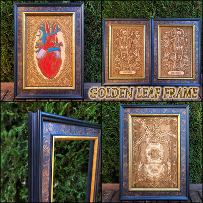Frankenstein Monster Wood Wall Art IV - Medium