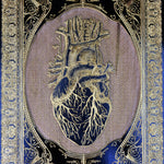 Load image into Gallery viewer, Heart Black Paint Gothic Pattern - Large
