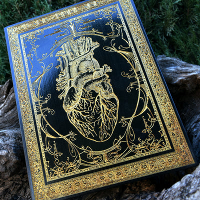 Handmade wooden artwork 'nan' – wood gift for 5 year anniversary, wedding present, gift for him or her, romantic handcrafted decor