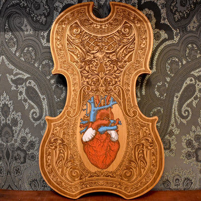 Anatomical Heart Violin