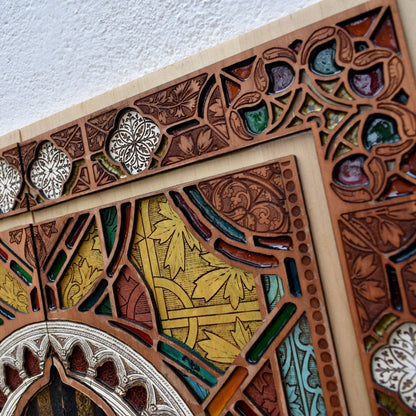 Honor Armour Color Variant - Mega Large - 4 Wood Pieces