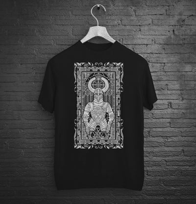 Medieval Graphic T-Shirt, Goth Clothing "Sacred Armour"