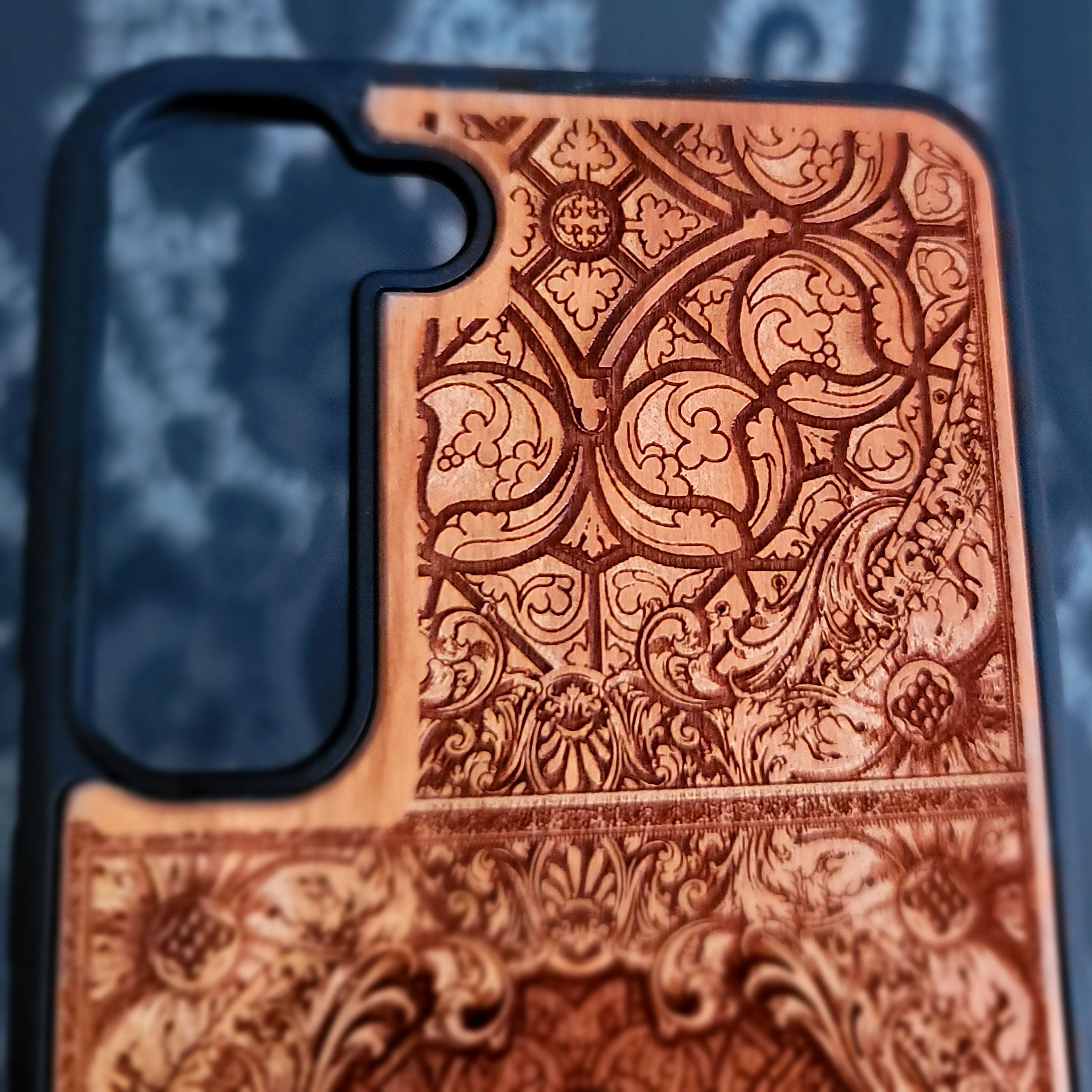 Jerusalem Cross - Wood Phone Case
