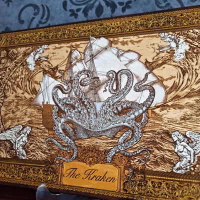 The Kraken - Limited Edition Extra Large Walnut Stained