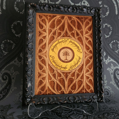 Gothic Window Fantasy Film Symbol - Mini