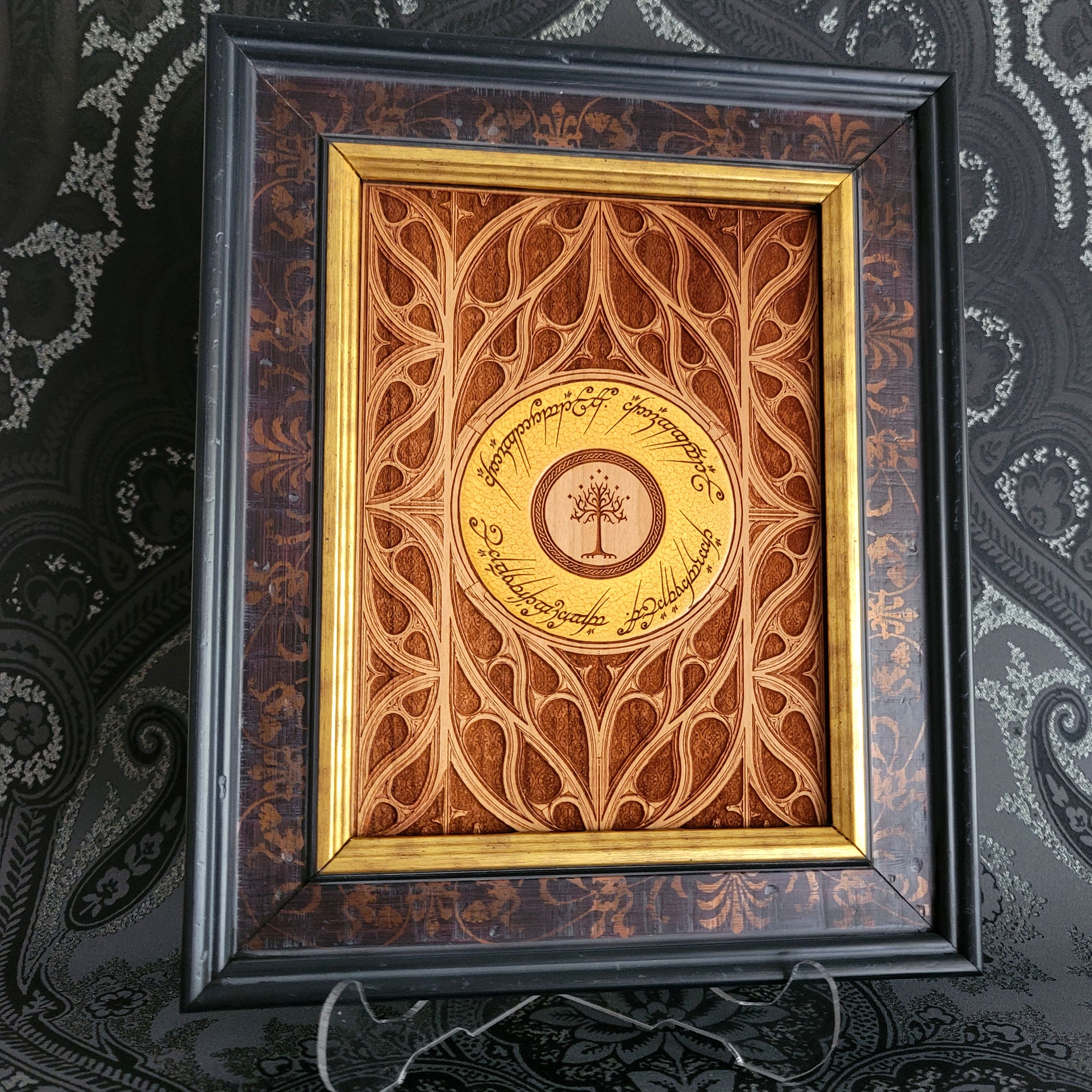 Gothic Window Fantasy Film Symbol - Mini