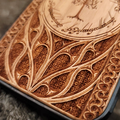 Unique Lord of the Rings-inspired gothic design phone case