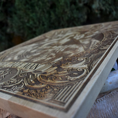 Pan’s Labyrinth inspired horror fantasy wood wall decor