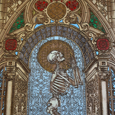 Hand-finished wooden wall art with intricate "Pray" engraving, unique decor.