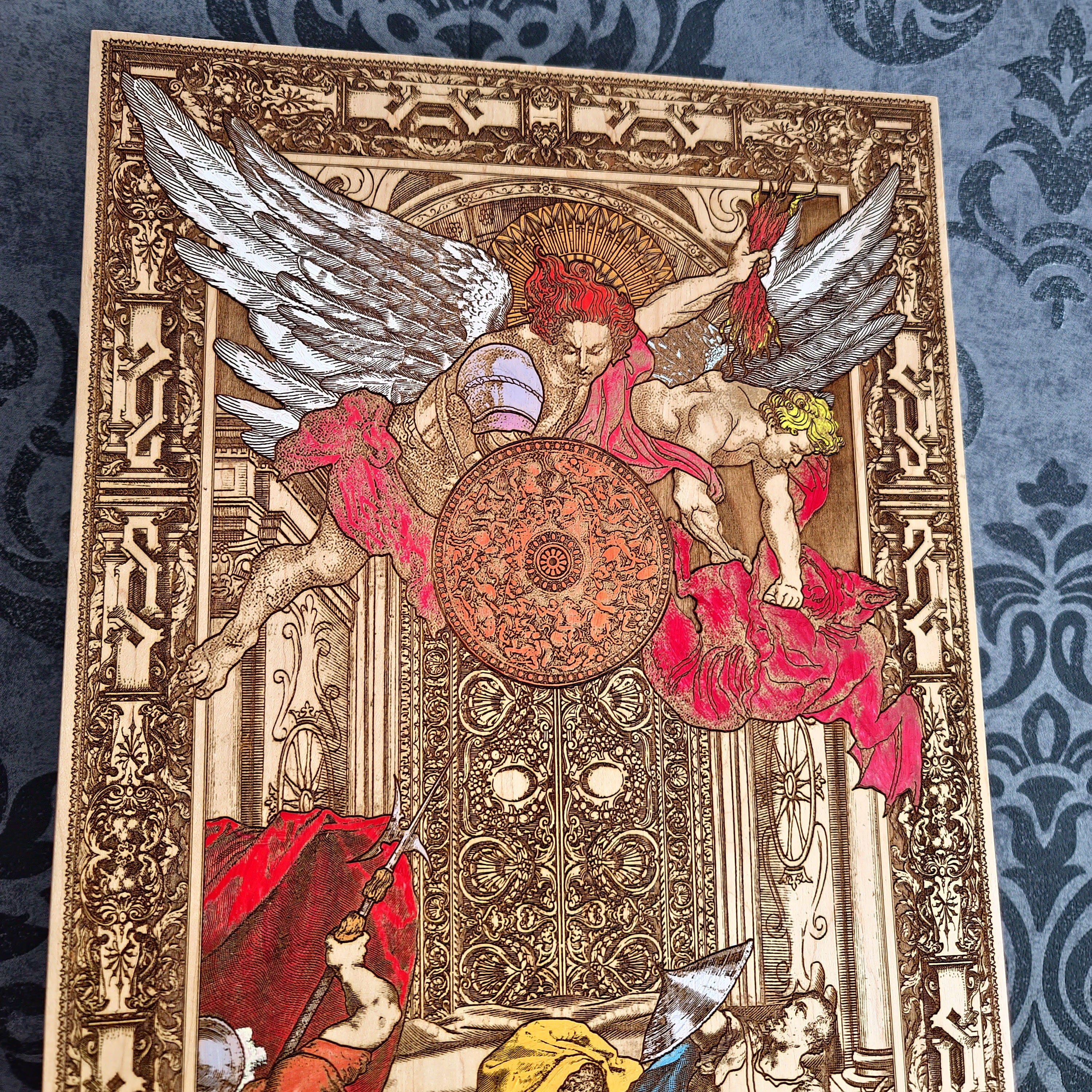 St. Michael, der Erzengel 2, limitierte Auflage – Extragroß