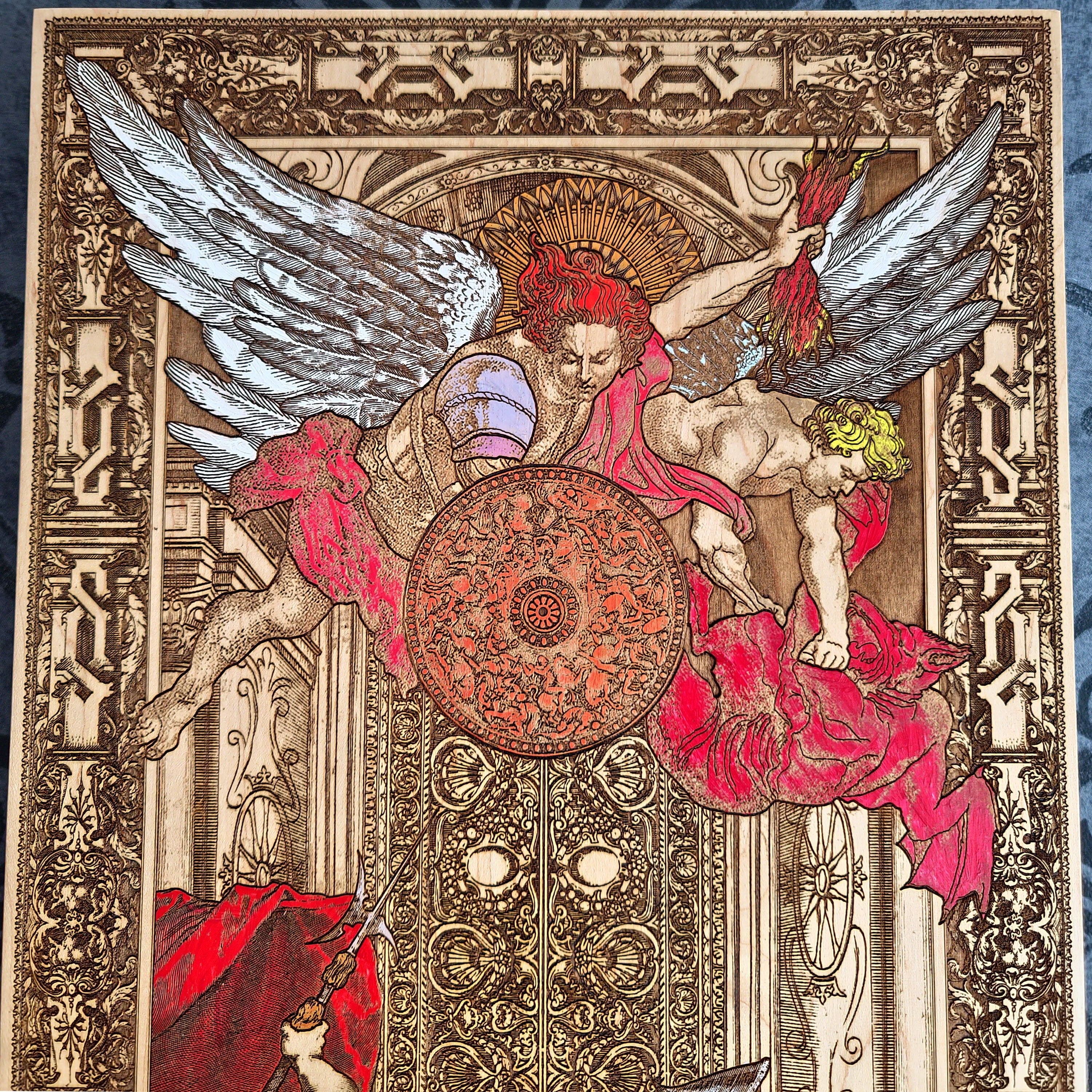 St Michael The Archangel  Limited Edition - Extra Large – wood icon