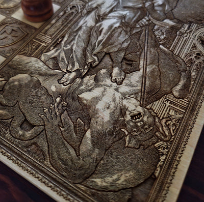 Saint Michael Chess Board