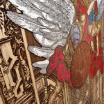 Load image into Gallery viewer, St Michael the Archangel 2 - Mega Large - 4 Wood Pieces
