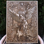 Load image into Gallery viewer, Michael The Archangel - Limited Edition - Large Maple
