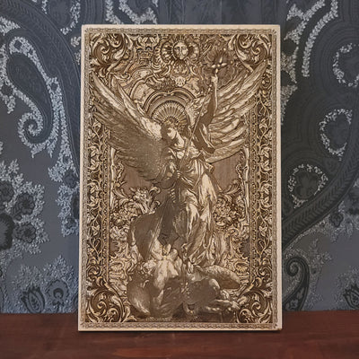 saint michael icon archangel protector home