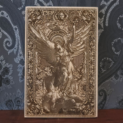 saint michael icon archangel protector home
