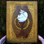 Load image into Gallery viewer, The Chalice Walnut Stained Wood with Gold Filling - Large
