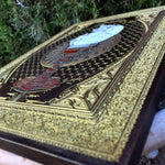 Load image into Gallery viewer, The Chalice Walnut Stained Wood with Gold Filling - Large
