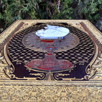 Load image into Gallery viewer, The Chalice Walnut Stained Wood with Gold Filling - Large
