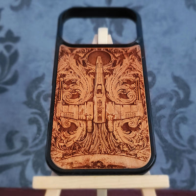 X-Wing Star Wars - Wood Phone Case