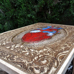 Load image into Gallery viewer, Heart Artwork Hand Carved- Large
