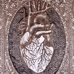 Load image into Gallery viewer, Heart - Hand Carved &amp; Laser Engraved - Large
