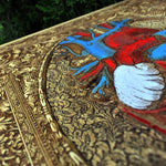 Load image into Gallery viewer, Heart Artwork Hand Carved- Large

