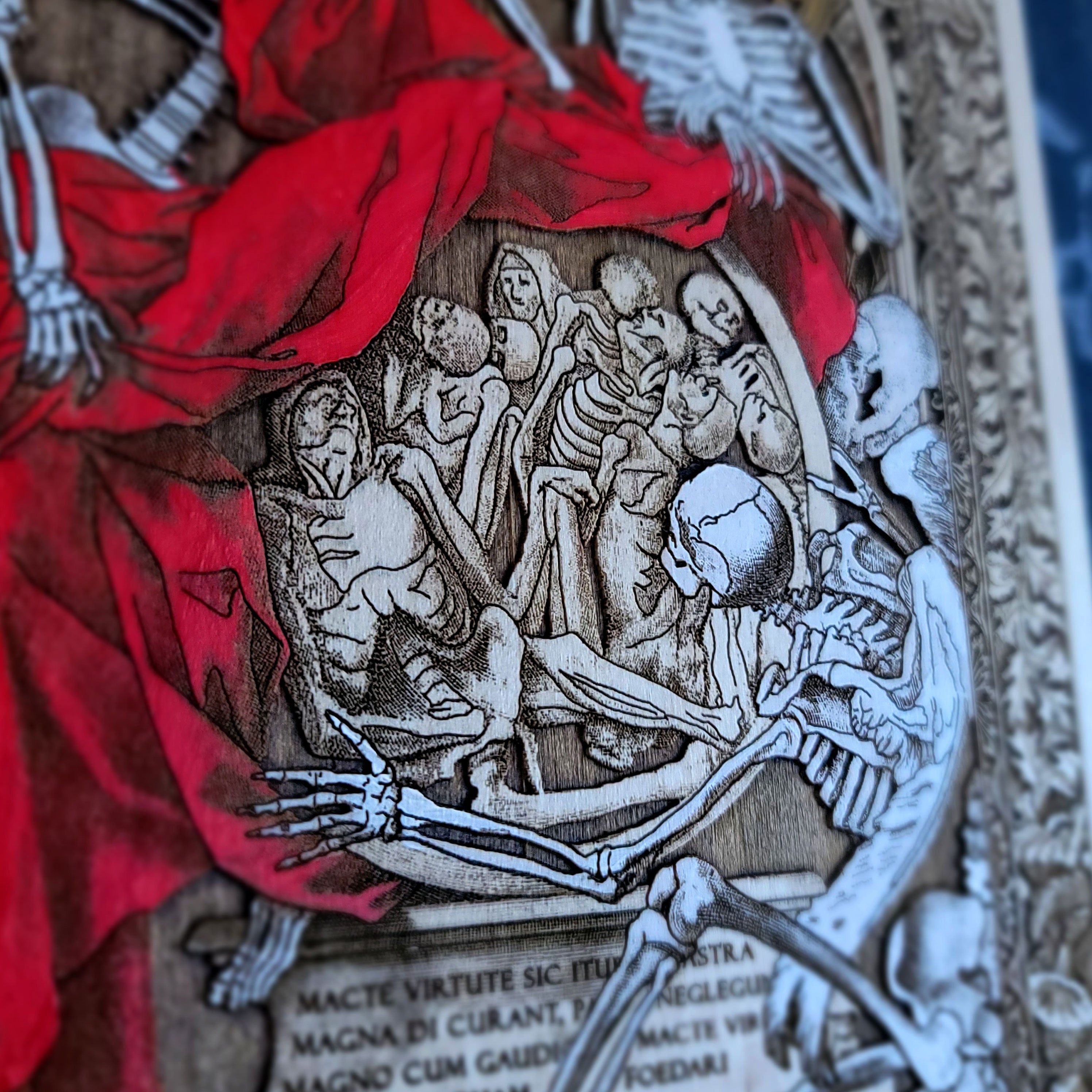 Souls Red Hand Painted - Medium
