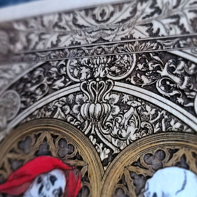 Souls Red Hand Painted - Medium