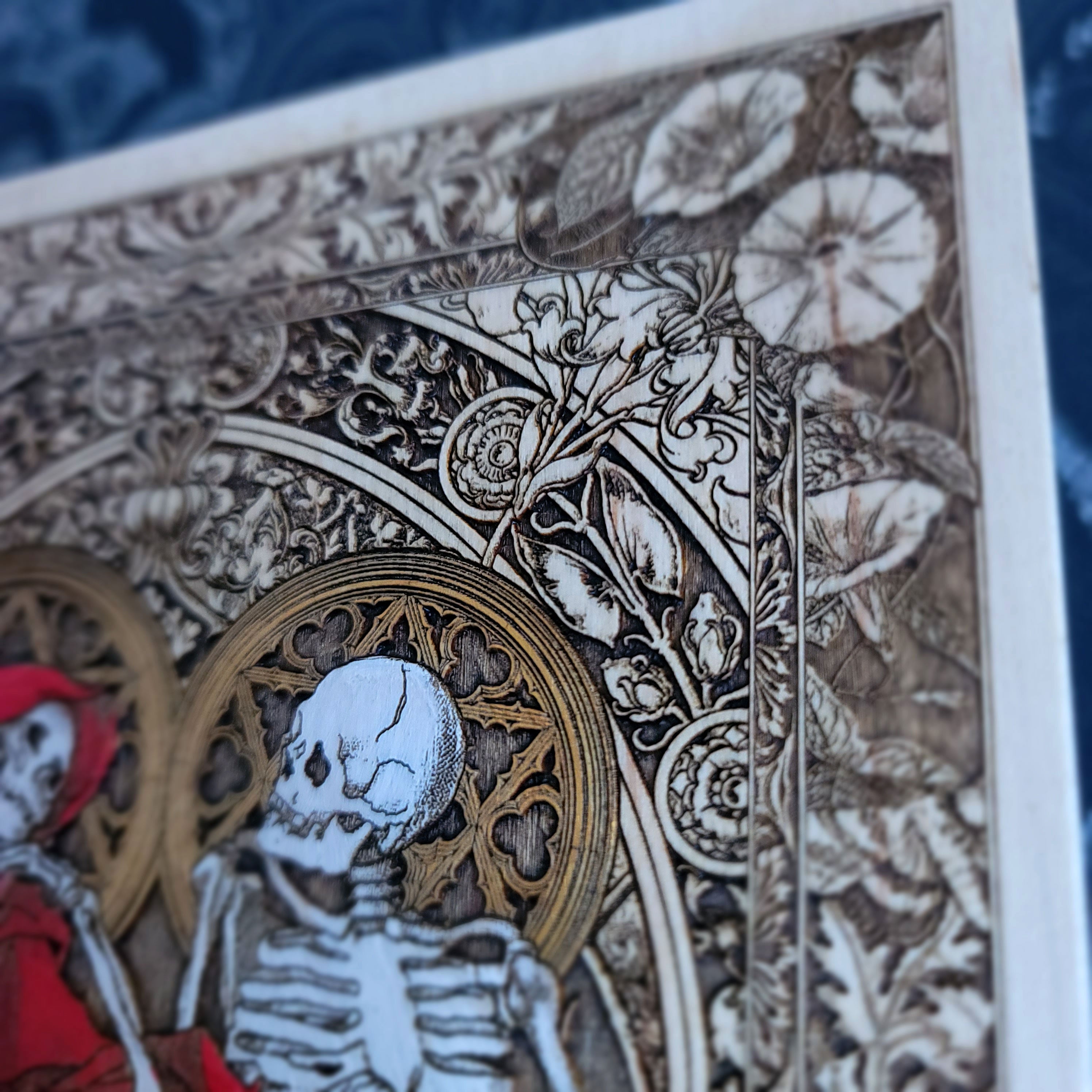 Souls Red Hand Painted - Medium