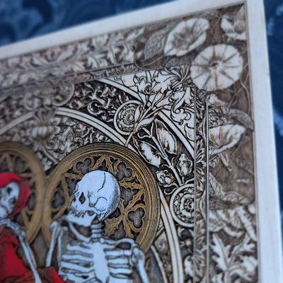 Souls Red Hand Painted - Medium