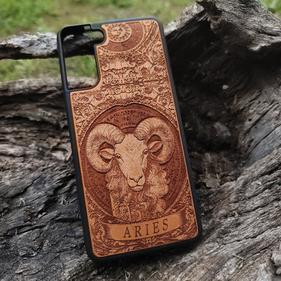 Astrology-inspired Aries zodiac phone cover