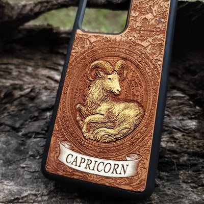 Spiritual zodiac Capricorn phone case for astrology lovers