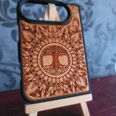 Mandala Tree of Life - Wood Phone Case