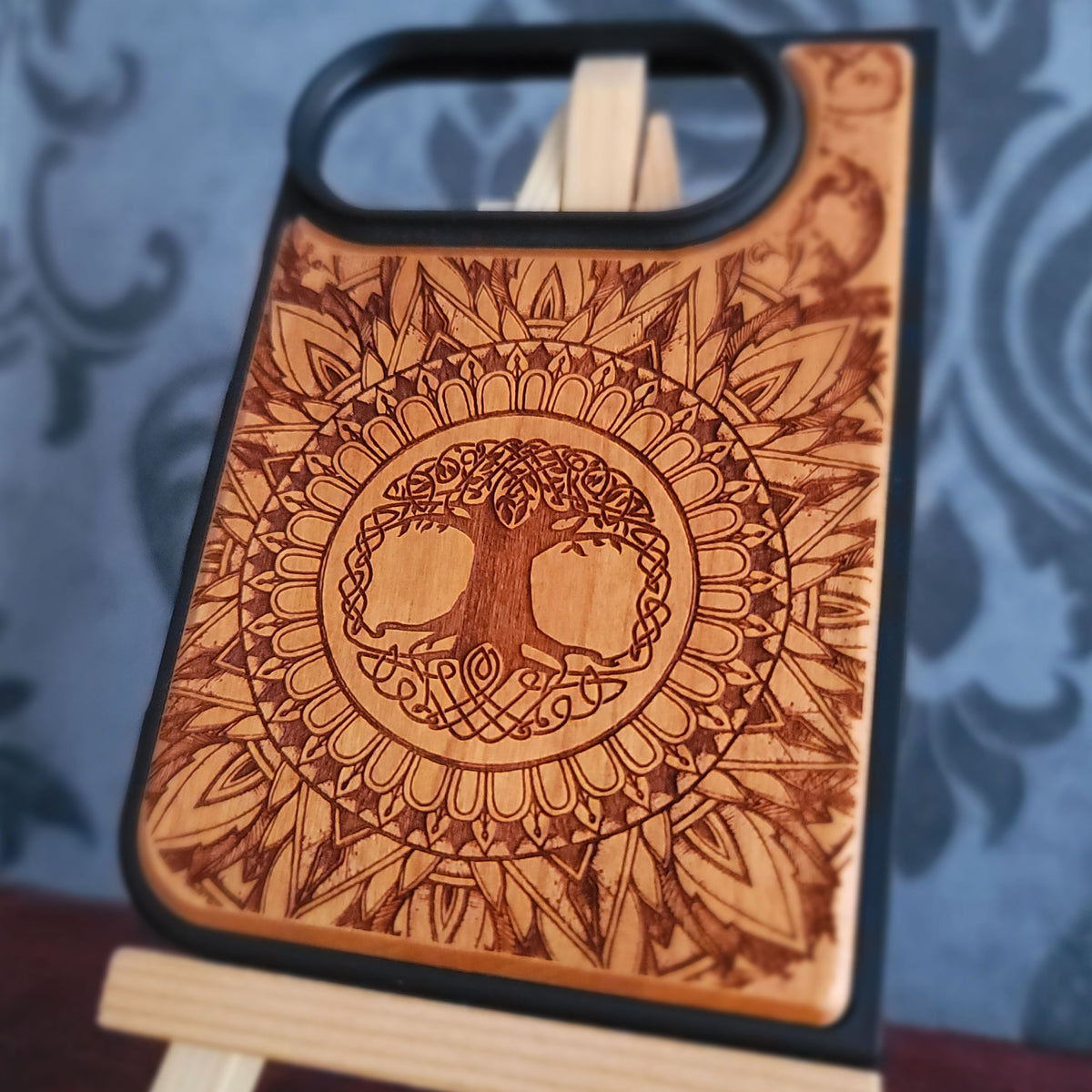 Mandala Tree of Life - Wood Phone Case