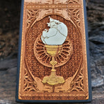 Load image into Gallery viewer, iPhone &amp; Samsung Galaxy Wood Phone Case - The Chalice Gothic Pattern Hand Painted
