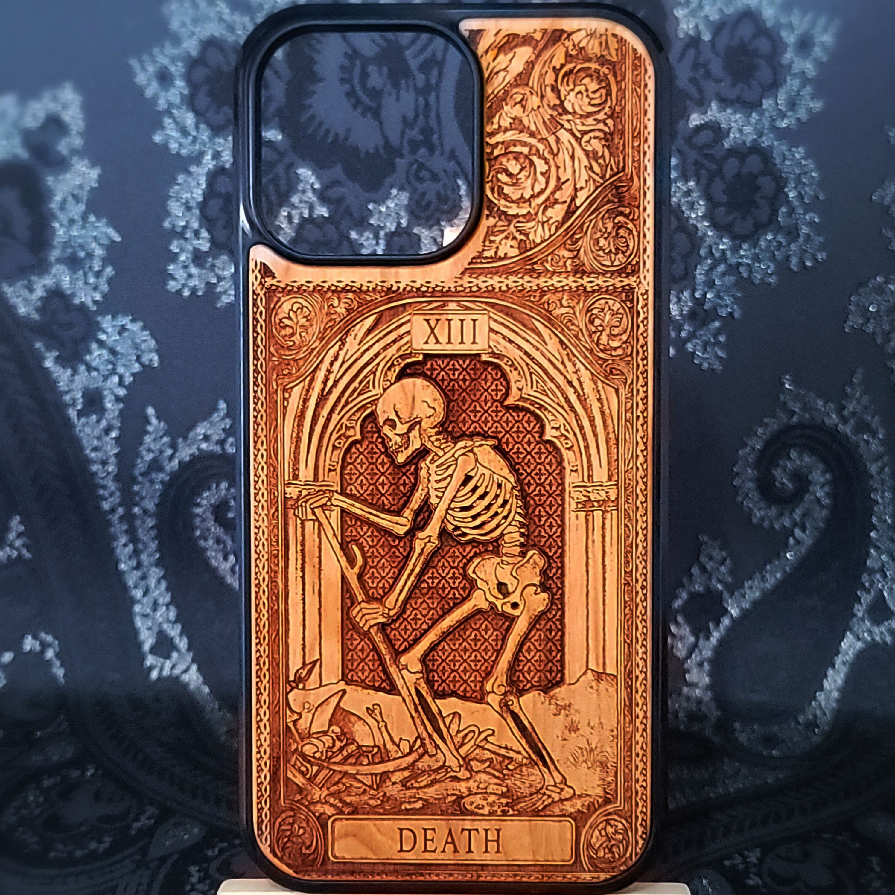 Die Todes-Tarotkarte Handyhülle 