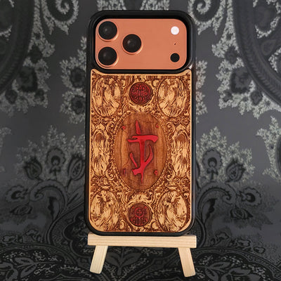 Doom - Wood Phone Case - Hand Painted